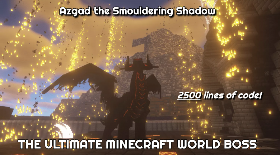 Azgad the Smouldering Shadow -  EPIC 80$ Model Engine boss!