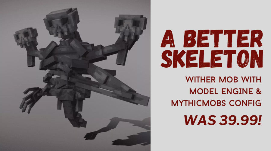 A Better Skeleton - Wither Mob with multiple phases!