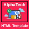 AlphaTech - Responsive Bootstrap HTML Template