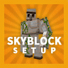 SKYBLOCK SETUP | ■ Custom menus ■ | Upgrades ■ | Eight islands