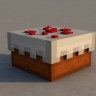 [CINEMA-4D] High quality minecraft cake rig