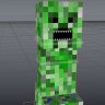 [Cinema 4D] Minecraft Creeper Rig (Looks Like Element Animation)