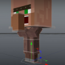 [Cinema 4D] Minecraft VERSATILE Villager mob rig