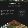 CUSTOM TERAIN | 3,000x,3,000 | FOR FREE