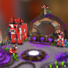 3 Portal Hub Mushroomsss // MOOSHROOMS // MUSHROOM COWS // PURPLE // HQ // WOW!