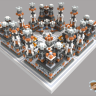 Futuristic Factions Spawn [100x100] // FUTURE // SCI FI // PVP // HUB // 4 PORTALS // HQ AND CUSTOM