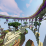 Fantasy Lobby / Skyblock Spawn [100x150] // SKYWARS // BEDWARS // PVP // 4 PORTALS // HQ AND CUSTOM