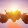 Volcan Spawn Skyblock