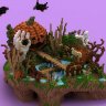 ScaryCraft Lobby // HALLOWEEN // SPOOKY // SKELETONS // PUMPKINS // HQ AND CUSTOM