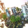 Sci-fi Robots Skyblock Spawn // SPACE // HIGH TECH // CITY // SKYWARS // FUTURISTIC // HQ AND CUSTOM