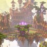 Skyblock spawn + 12 starter islands // MrAniman2 // CUSTOM AND HQ // LOBBY // SKYWARS // HUB //