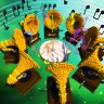 Orchestrina - Skywars Map // BEDWARS // PVP // SPAWN // LOBBY // MUSICAL // TUBA