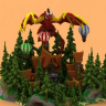 Realhome Spawn // DRAGON // FACTIONS // PVP // CUSTOM AND HQ HUB & LOBBY // CASTLE // EPIC!!