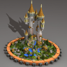 Gensha Towers // CASTLE // HUB/LOBBY/SPAWN // HQ AND CUSTOM // MEDIEVAL THEMED // WOW!!!