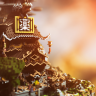 Oriental fantasy diorama - Spawn or hub // LOBBY // HQ AND CUSTOM // ASIAN // JAPANESE // ANIME //