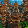 Bright Orange // COLORFUL SPAWN // HUB // LOBBY // FACTIONS // PVP // EPIC AND HQ // AMAZING!!!