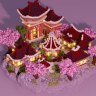 Japanese style lobby floating island // JAPAN // YEN // ANIME // HQ AND CUSTOM // HUB // SPAWN