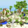 Beach themed HCF Spawn // TROPICAL ISLAND // PIRATE SHIP // HUB // MAP // PROFESSIONAL HQ