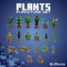 Plants Furniture Set