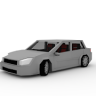 [CINEMA-4D] Minecraft Car Rig ( Fiat Linea )