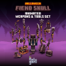 Fiend Skull Animated Weapons & Tools Set