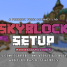 Skyblock Setup - Oceanic Lab