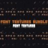 Font Textures Bundle Pack 100$