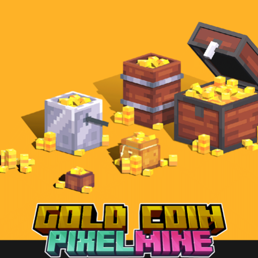 PixelMine | Gold Coin Crate Models