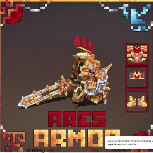 Ares Set | x4 Abilities | Armor Set (Greek Series)