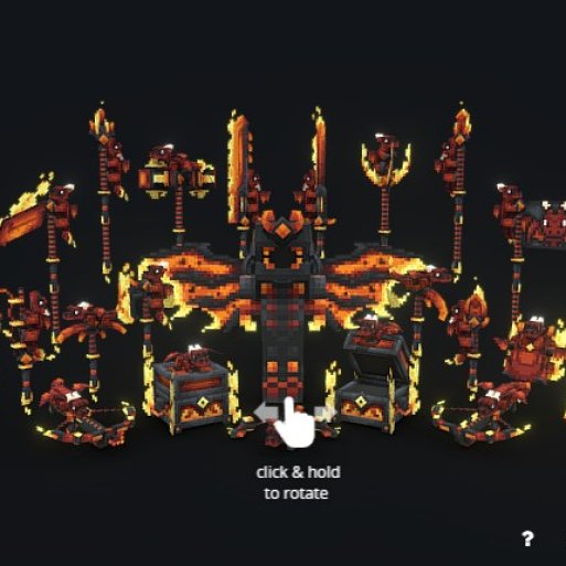Little Dragon Weapons & Tools Set