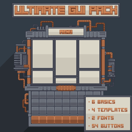 Ultimate GUI - SteamPunk Pack