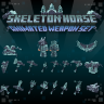 Skeleton Horse Animated Weapon Set