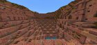 Survival Cave entrance inspired by the Chand baori stepwell in rajasthan, India.