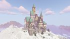 A castle I built on a mountain with pictures of the building process included.