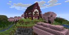 built a house in the new cherry grove biome!