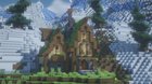 A little mossy starter house I built in the mountains. Hopefully you like it