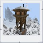 One of my students has been working on their base in my Minecraft Club's survival world and here is the final result!