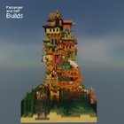 A stacked Village in the water