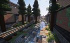 Overgrown small city images