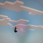 Sunken ship spawned in the sky