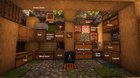 Storage room with minimal item frames/signs from when I started a new base in 1.18