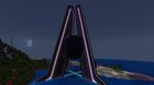 Futuristic structure thing on my survival world (and inspiration pic)