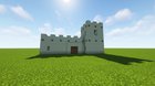 Desert fort in modded Minecraft