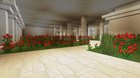 My take on the Backrooms Level 150 - The Infinite Garden this is my first backrooms build!