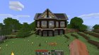 Starter house I build in my old school survival world