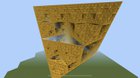 Yellow Concrete Fractal 279,936 Blocks
