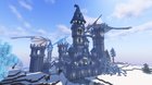 Elven(ish) Ice Castle I built like a year ago for my Ice mage playthrough