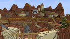 A Badlands village I built for my Dad's survival world