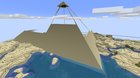 Progress on my 512x512 pyramid that I'm building on my SMP. 256m tall, almost twice as tall as the Pyramid of Giza. 