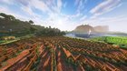 Vineyards I made using sweet berrys, glow berrys and fences above. (sadly glow berries had to be pasted onto the fences for obvious reasons but the sweet ones work and look good to :) (Glow berry is WIP)